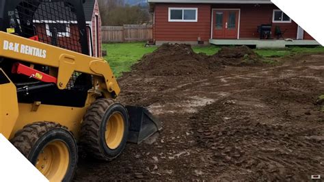 gfl grading and skid steer work|skid steer for yard leveling.